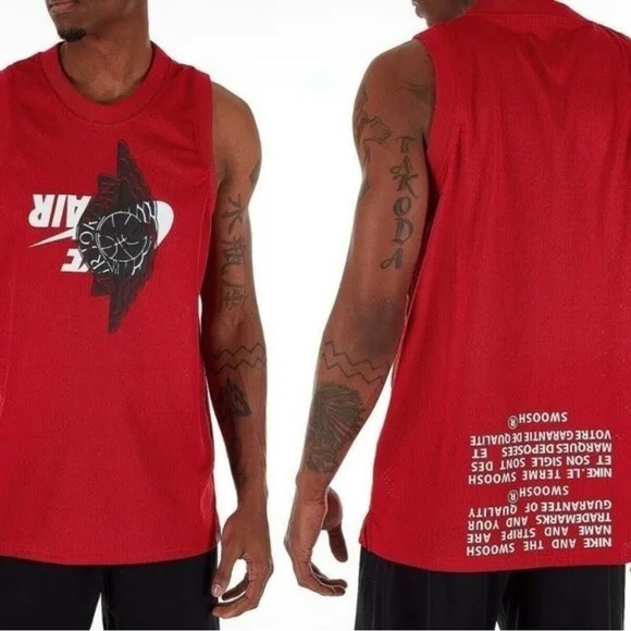 New Nike Air Jordan Jumpman Classic Wings Tank Jersey - Picture 1 of 9